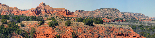 redhills The bright oranges, browns, violets continue through the canyon