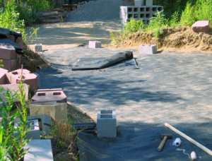 6-weedbarier Floor weedbarrier pad