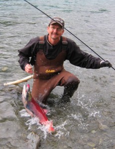 Todd with Large, Mature Red Male
