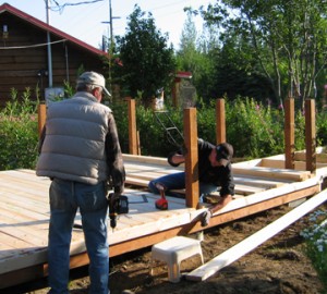 toddjondeck2 Fastening Joists to Posts