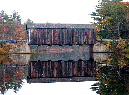 county-farmrevised2 County Farm Covered Bridge, 1937, over Powder Mill Pond