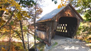 new-england-college-cb New England College Covered Bridge, 1972, over the Contoocook River