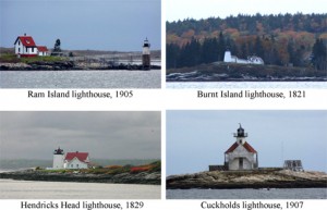 4lighthouses Lighthouses of Boothbay Harbor