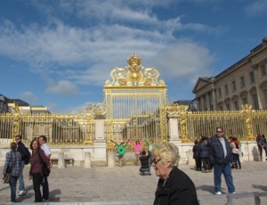 Golden Gate Entrance to Versailles Castle